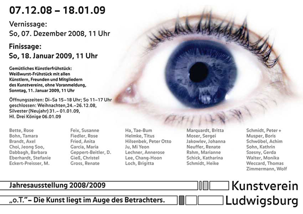 Kunstverein Ludwigsburg Jahresausstellung