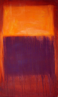 Hommage  Rothko - Blue Moon