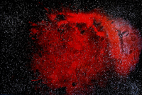 Supernova-Explosion - Blue Moon